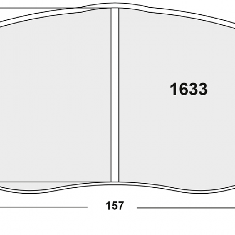 Sprint / medium distance compound with good bite. Race brake pads - Audi / Seat / Skoda / VW
front brake pad